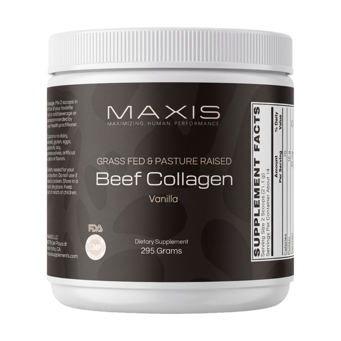 Grass-Fed Pasture-Raised Beef Collagen (Vanilla)